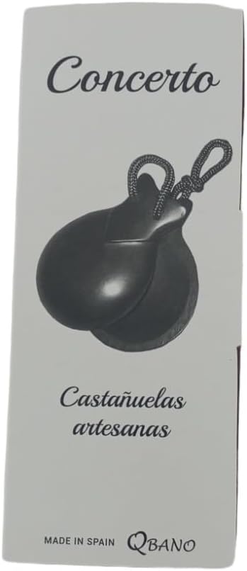 Imagen del producto - Castañuela bakelita standard negra nº6 Concerto