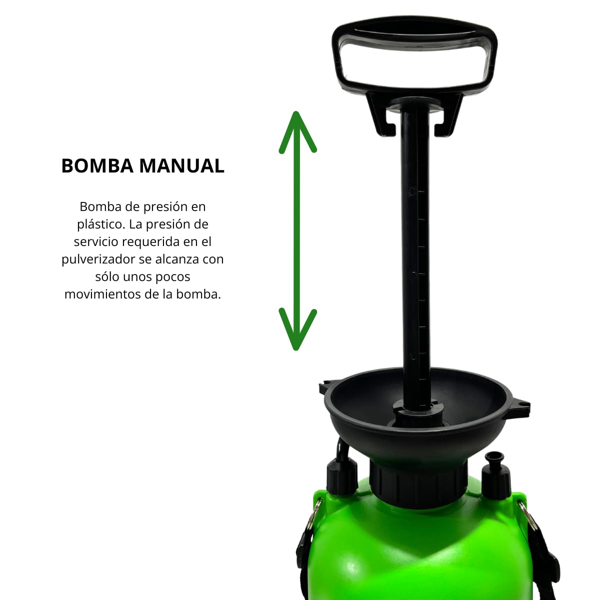 Imagen del producto - Avalon - Pulverizador Manual de presión previa con Tanque de 5 litros de Capacidad indicado para el Cuidado del jardín y Limpieza Exterior. Incluye Lanza y Correas Ajustables