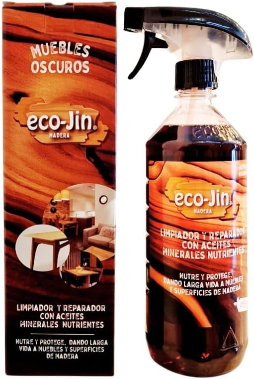 ECO-JIN ÓLEO MADERA OSCURA 750ML - El Mejor Aceite para Madera Oscura