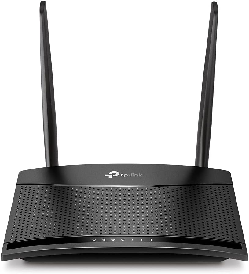 TP-Link TL-MR110 | Router 4G LTE con Hasta 300Mbps, MicroSim, Puerto LAN/WAN y Antena Desmontable