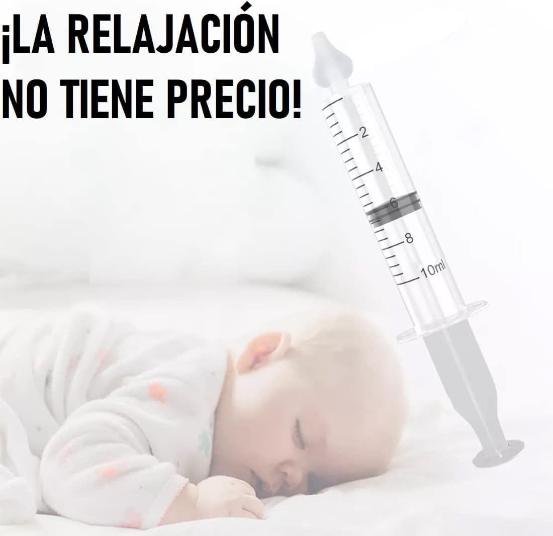 Imagen del producto - BABYNONA Jeringa Lavado Nasal Bebe, Irrigador Nasal Reutilizable, Sacamocos bebe, Limpiador de Nariz niños, Jeringuilla Aspirador para hacer Lavados Nasales (2 unidades)