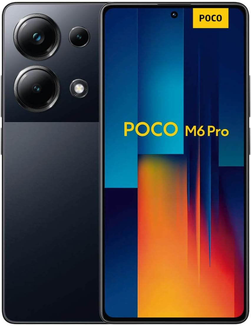 Compra el Xiaomi Smartphone Poco M6 Pro - 6.79 pulgadas Negro, 512 GB Almacenamiento, 12 GB RAM