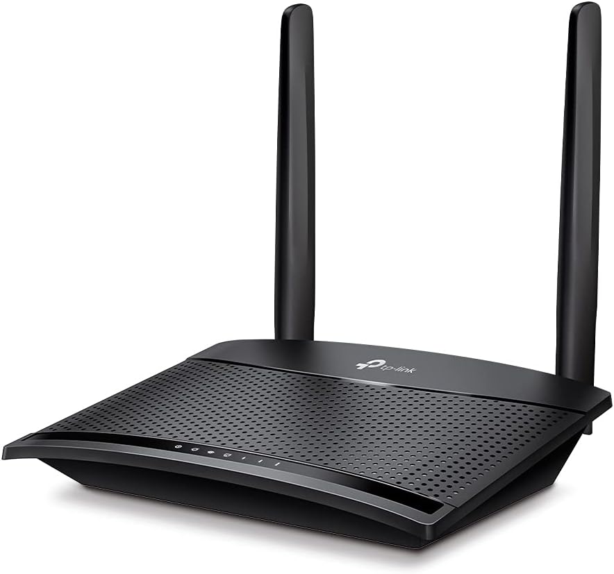 Imagen del producto - TP-Link TL-MR110 | 4G LTE Router (Cat 4), 3G/4G Router Speed ​​up to 300Mpbs, MicroSim, LAN/WAN Ethernet Port, Detachable Antenna, Plug&Play