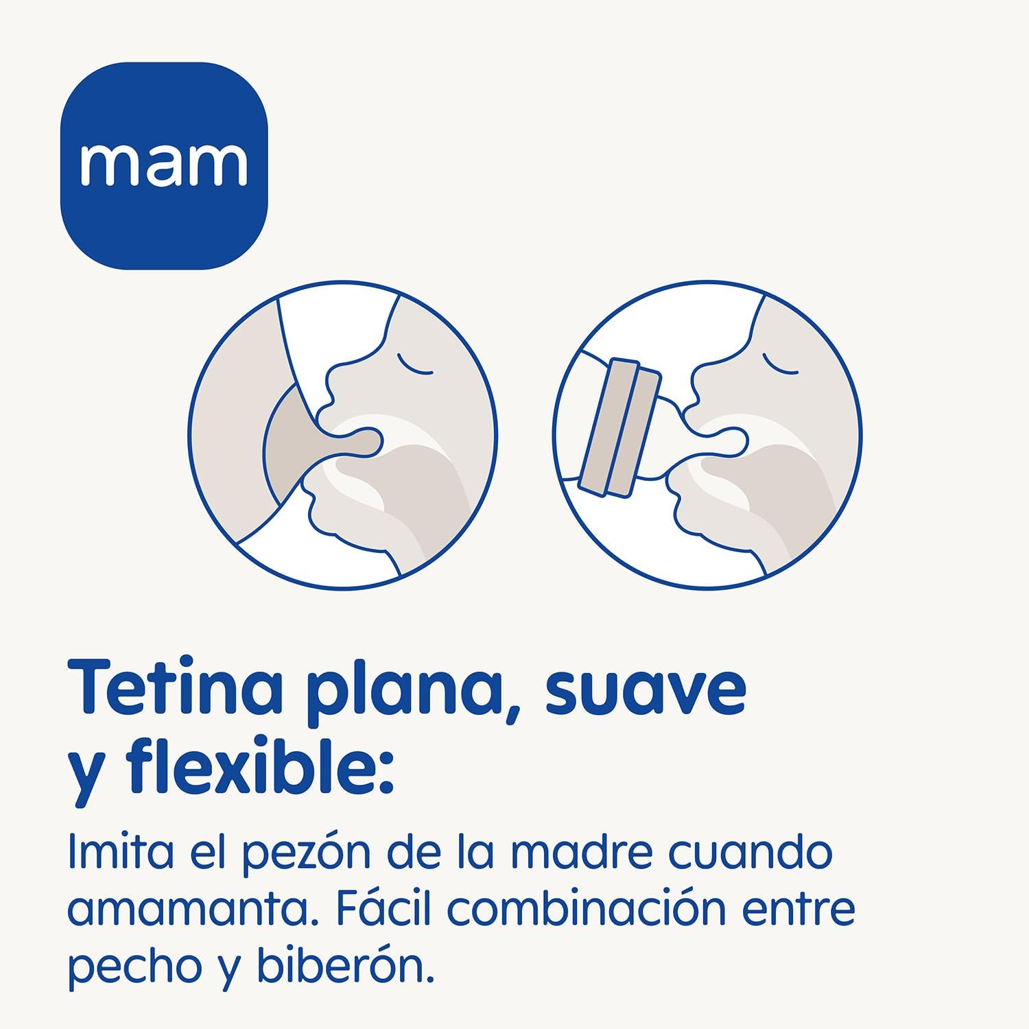 Imagen del producto - MAM Pack 2 Biberones, a partir de 4 Meses, 330ml, con Tetina 3 de Flujo Rápido de Silicona de Fácil Aceptación, Fácil de Sostener, Fácil de Limpiar, MAM Easy Active, Azul Brillante, Pack de 2uds