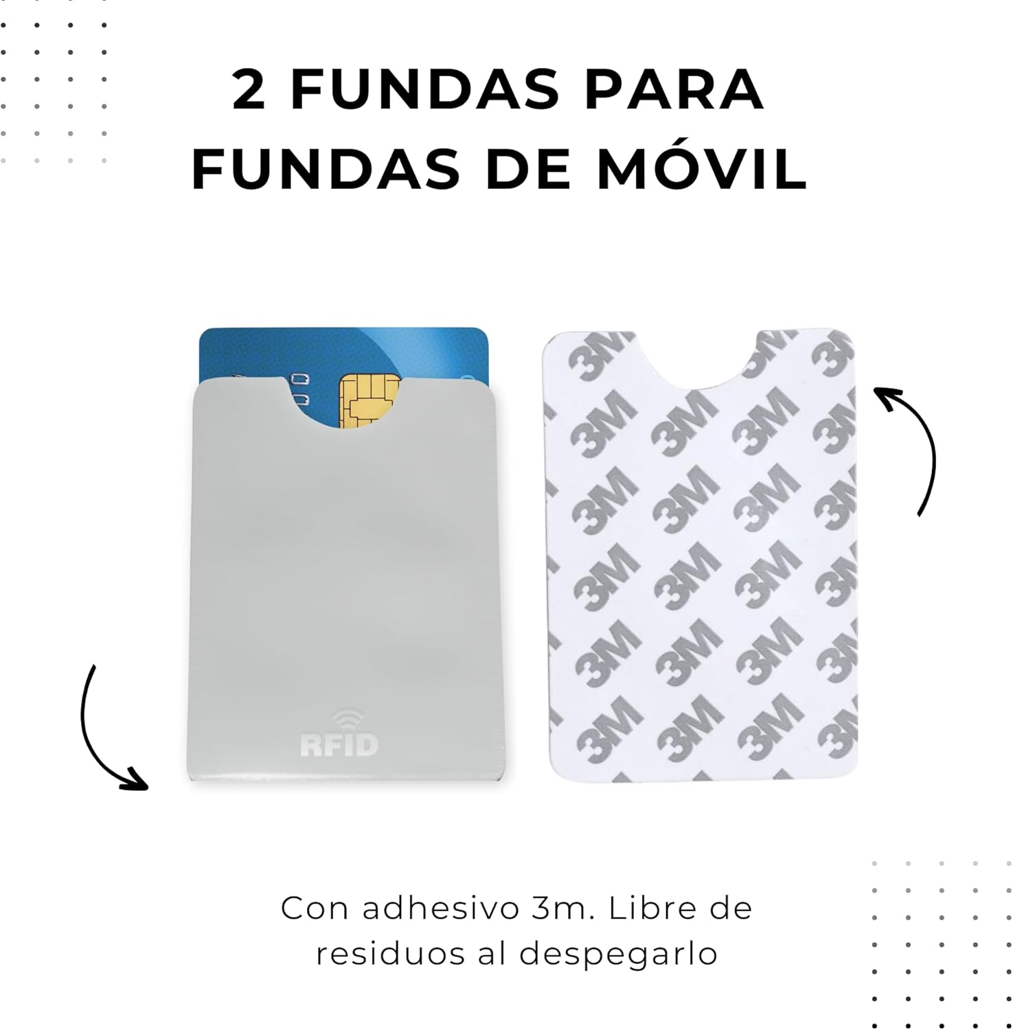 Imagen del producto - Quodelo | Funda para Tarjetas de Crédito | Funda Tarjeta de Crédito Anti NFC | Protector Tarjetas Crédito | Porta Tarjetas Crédito 10 Unidades