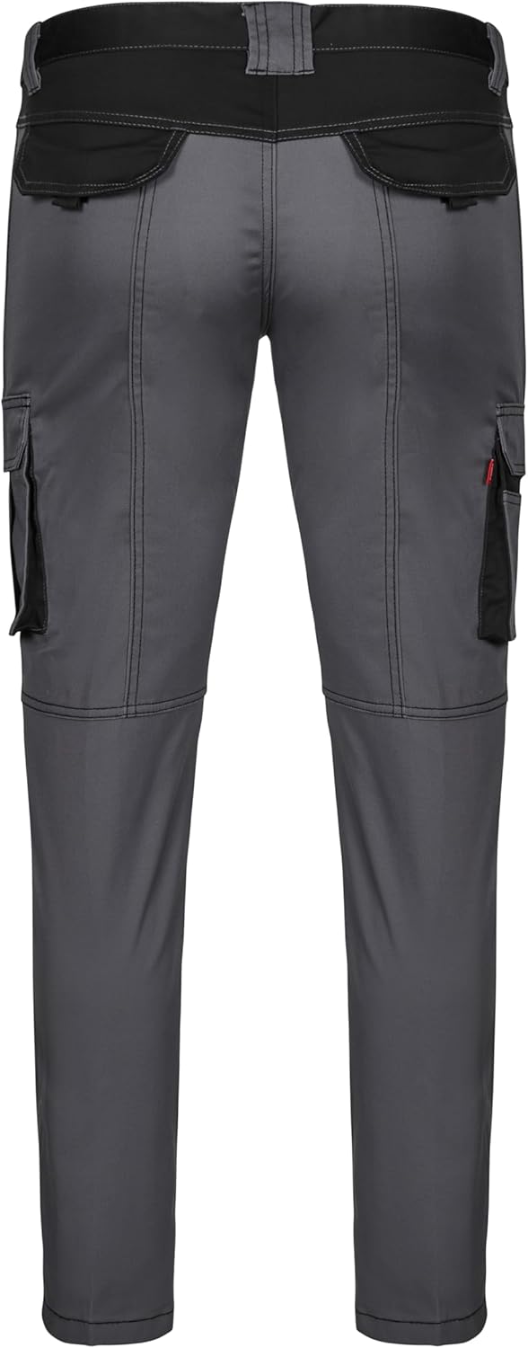 Imagen del producto - VELILLA Stretch Bicolor Pantalones de utilidades de Trabajo Unisex Adulto