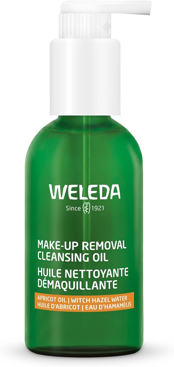 Aceite Limpiador Desmaquillante Weleda - Limpieza Profunda y Sin Grasa para Rostro y Ojos - Apto para Veganos - 150 ml