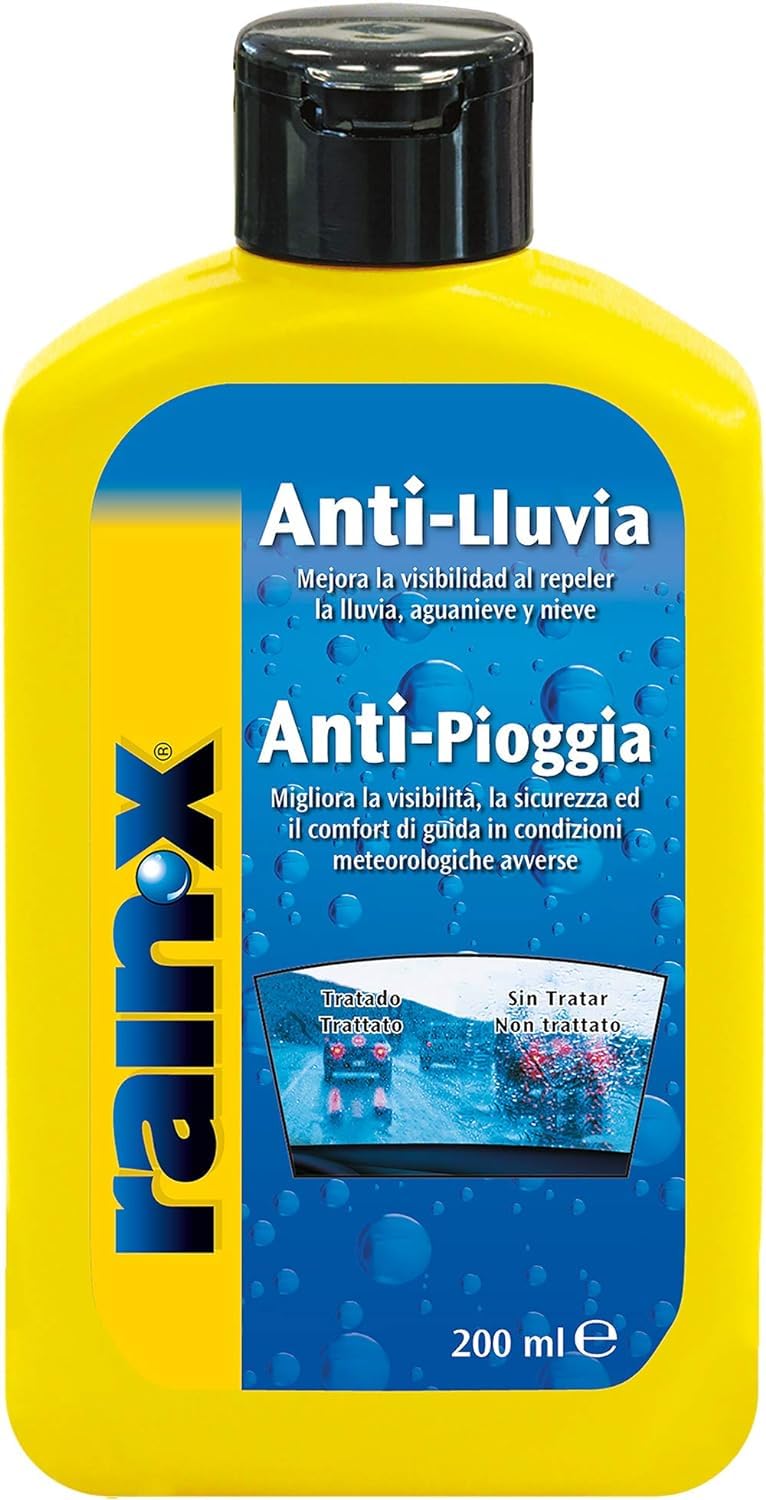 Imagen del producto - Rain-X Pack Tratamiento Antilluvia Parabrisas y Antivaho Coche Interior Parabrisas y Ventanas, Apto para Cristales Baño, 200 ml