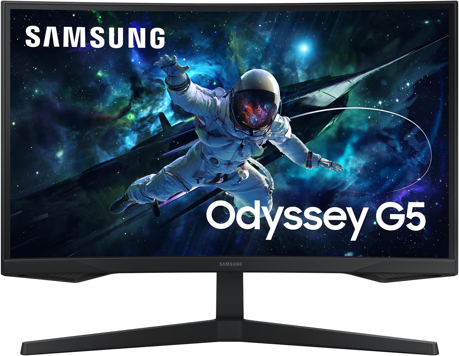 Imagen del producto - SAMSUNG LS32CG552EUXEN - Monitor Curvo Gaming 32'' WQHD, 2560x1440, 16:9, 2500:1, 1000R, 165 Hz, 1 ms, 300 CD/m², HDMI, AMD FreeSync, Negro