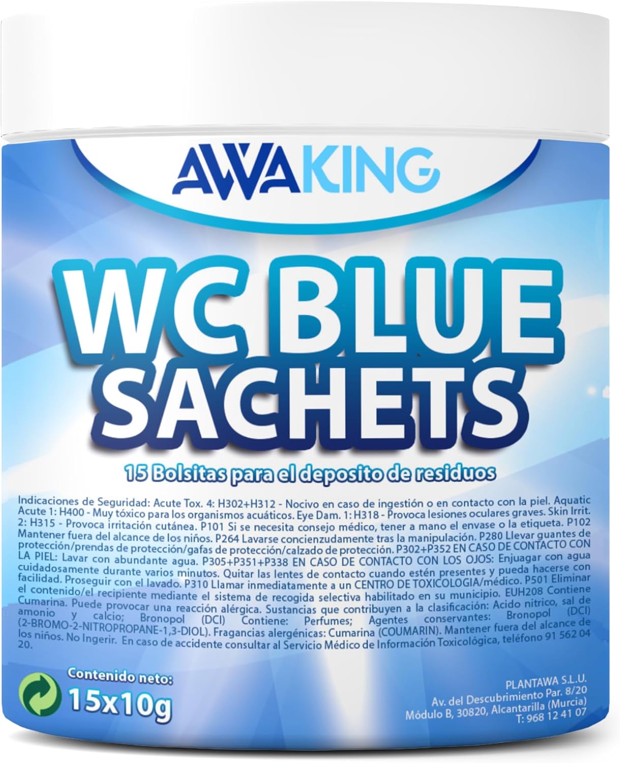 AWAKING: Pastillas WC Químico para Autocaravanas