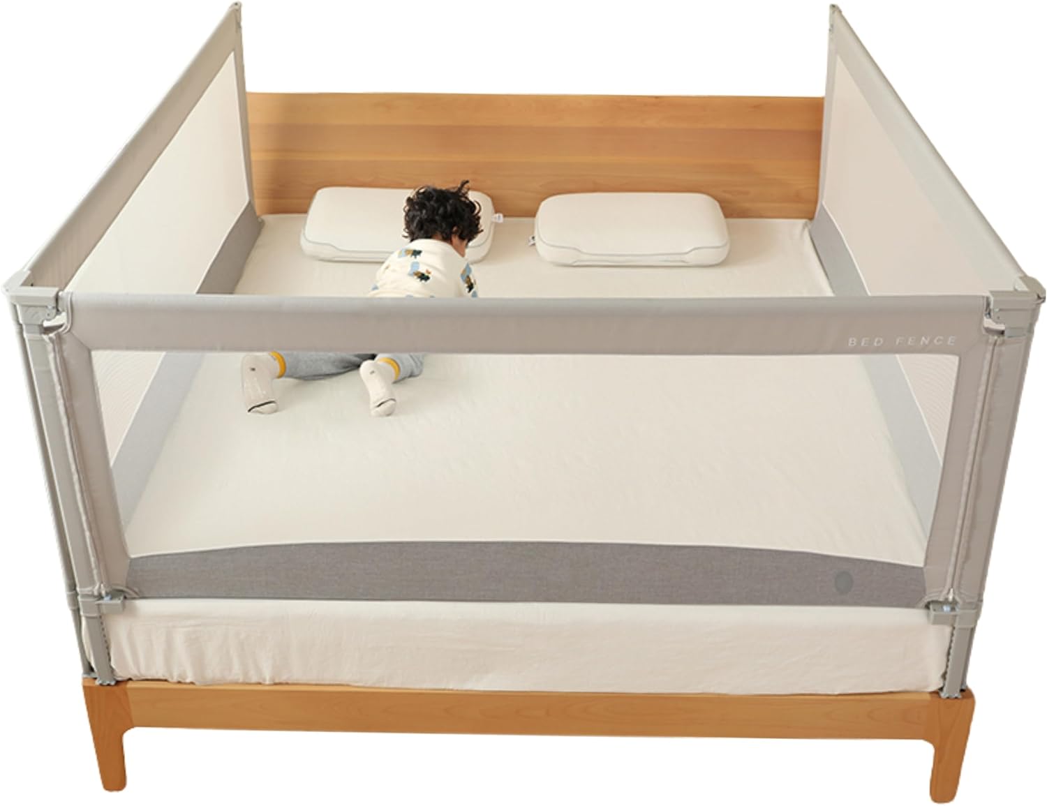 Barrera de Protección contra Caídas para Niños Monkey Mum® Economy - Seguridad y Estabilidad en la Cama