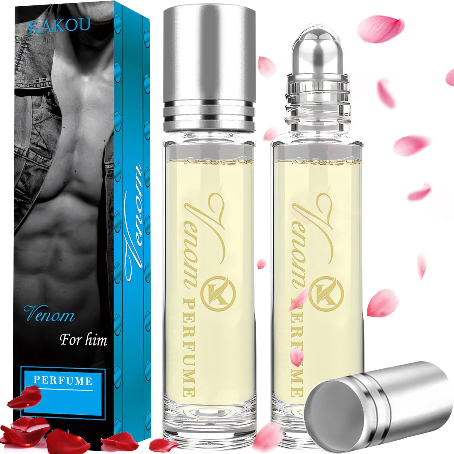 CHALLEY-YOKI Perfume de Feromonas para Hombres - Atrae Mujeres con Fragancia de Larga Duración