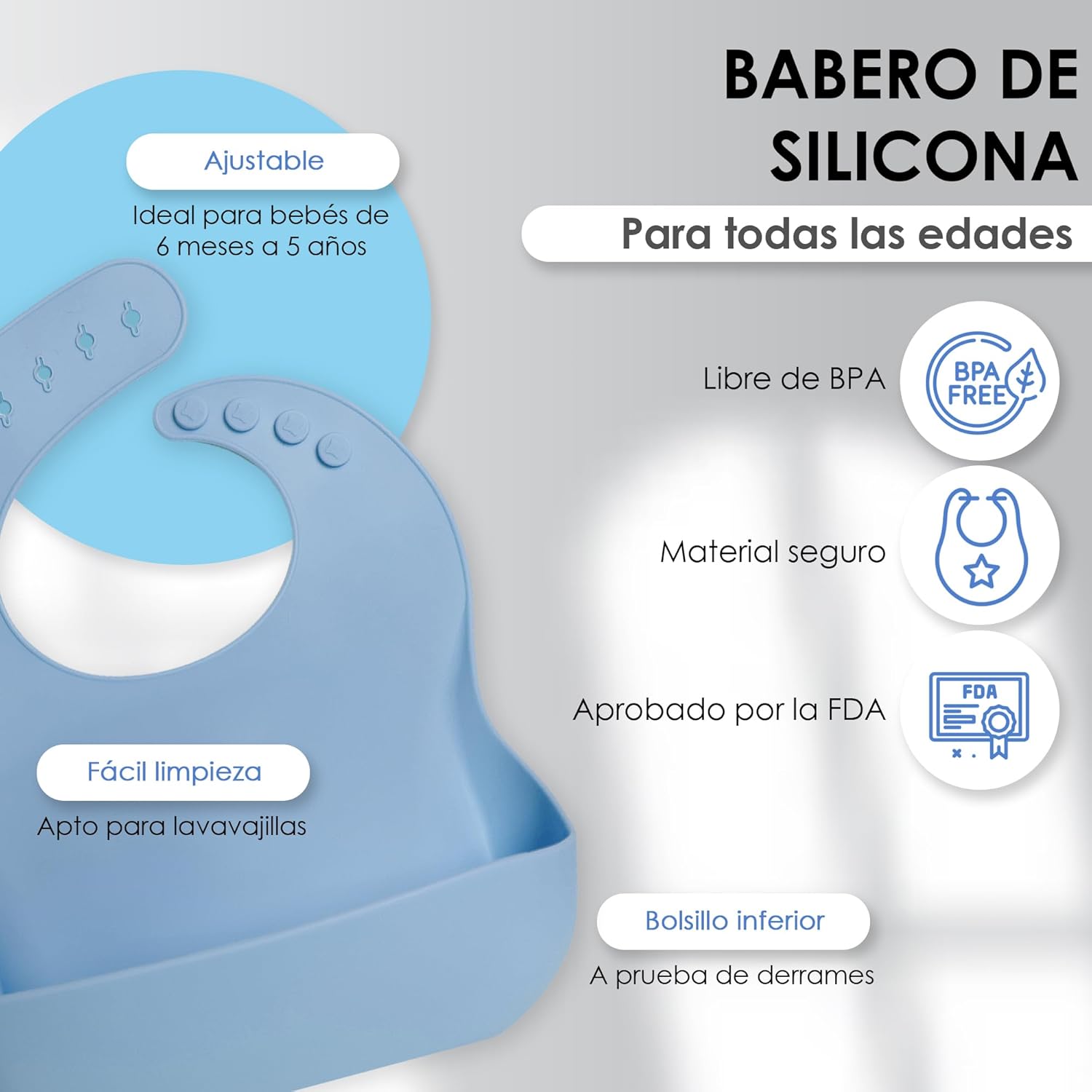 Los Mejores Baberos de Silicona para Bebés: Reseña del Set Bluet B Baby