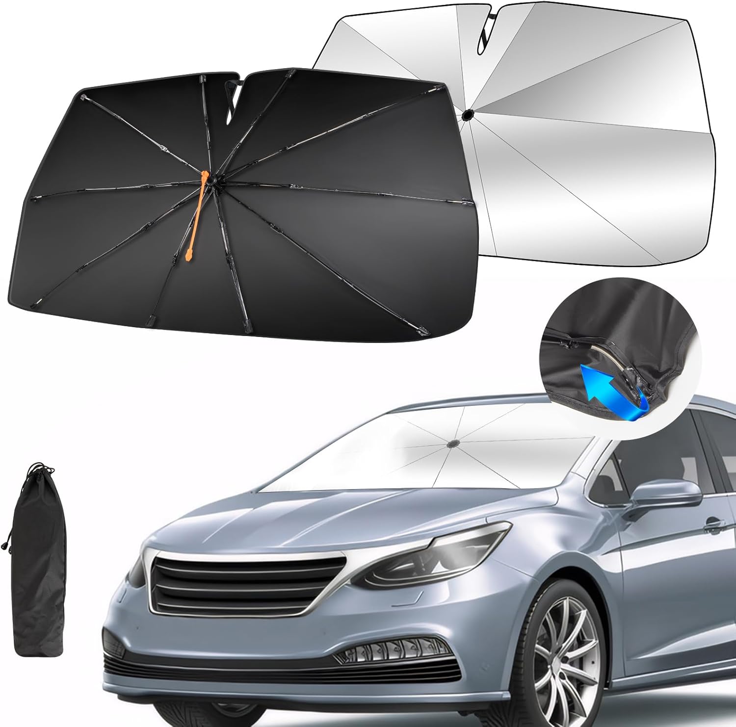 Parasol Plegable GOHHME para Coche: Protección UV