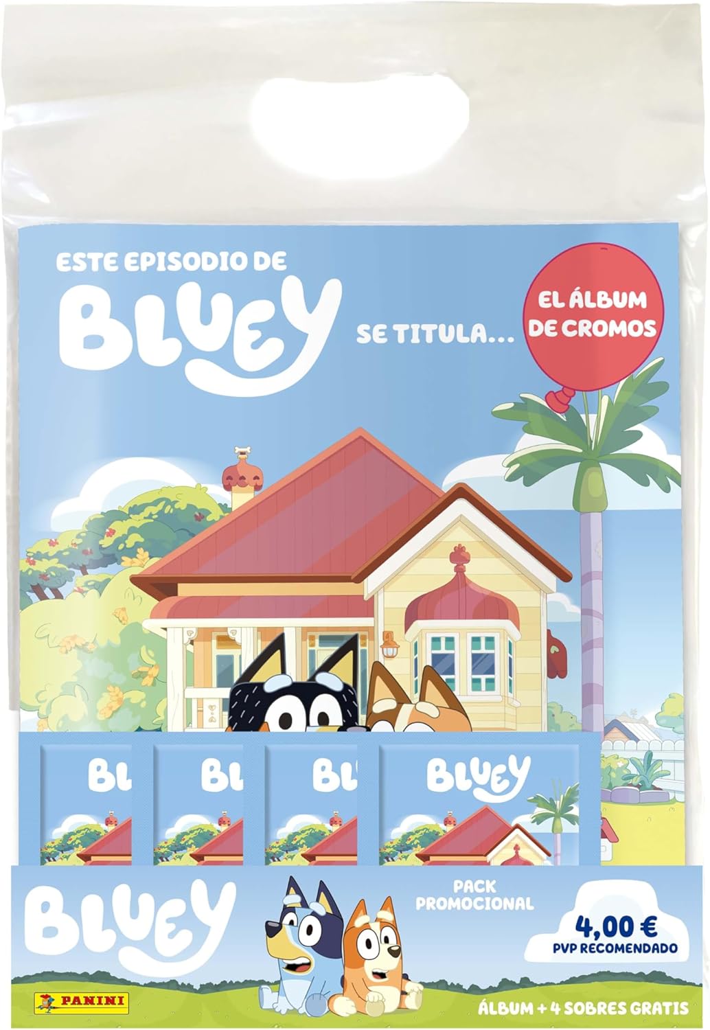 Bluey Starter Pack: Color Azul - Compra el Mejor Kit de Inicio de Panini España