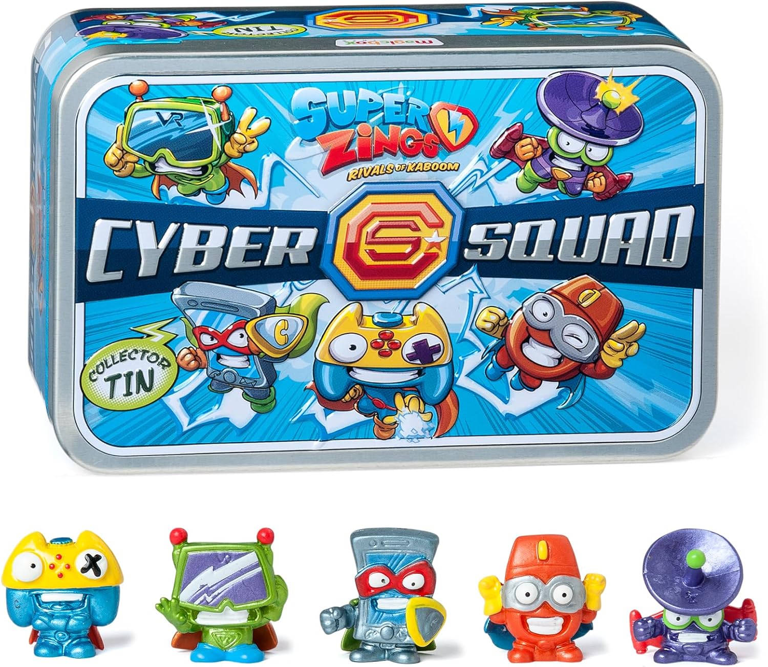 Descubre el Pack SuperThings Legends: Latas Cyber Squad y Danger Gang con Exclusivos SuperThings Metalizados