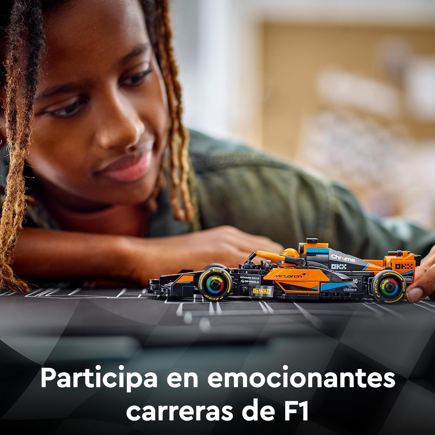 Imagen del producto - LEGO Speed Champions Coche de Carreras de Fórmula 1 McLaren 2023 Maqueta de Vehículo de Juguete para Niños y Niñas de 9 Años o Más, Regalo de Cumpleaños, Decoración Dormitorio76919