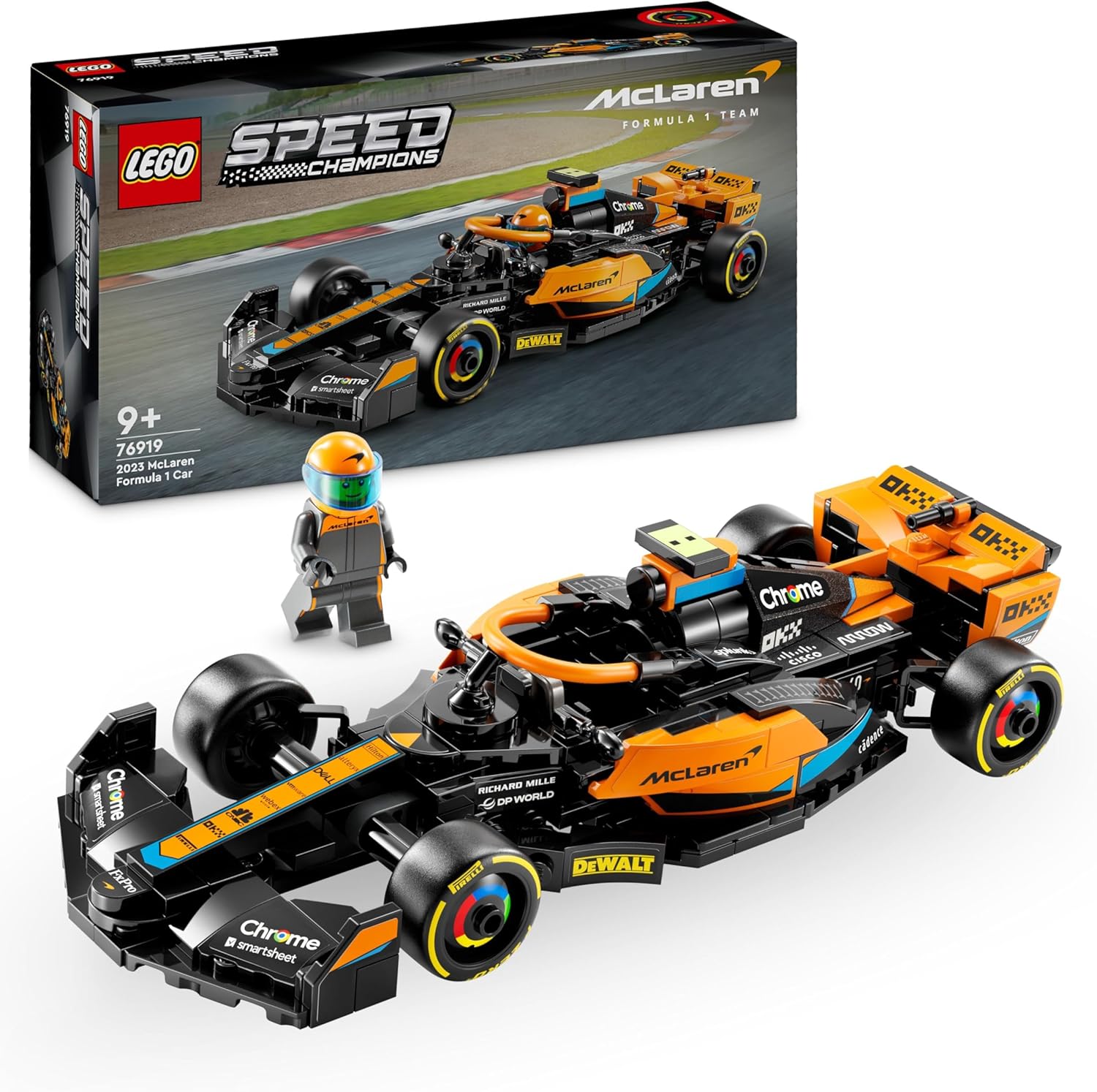 Guía Completa del LEGO Speed Champions Coche de Carreras de Fórmula 1 McLaren 2023: El Regalo Perfecto para Niños de 9 Años