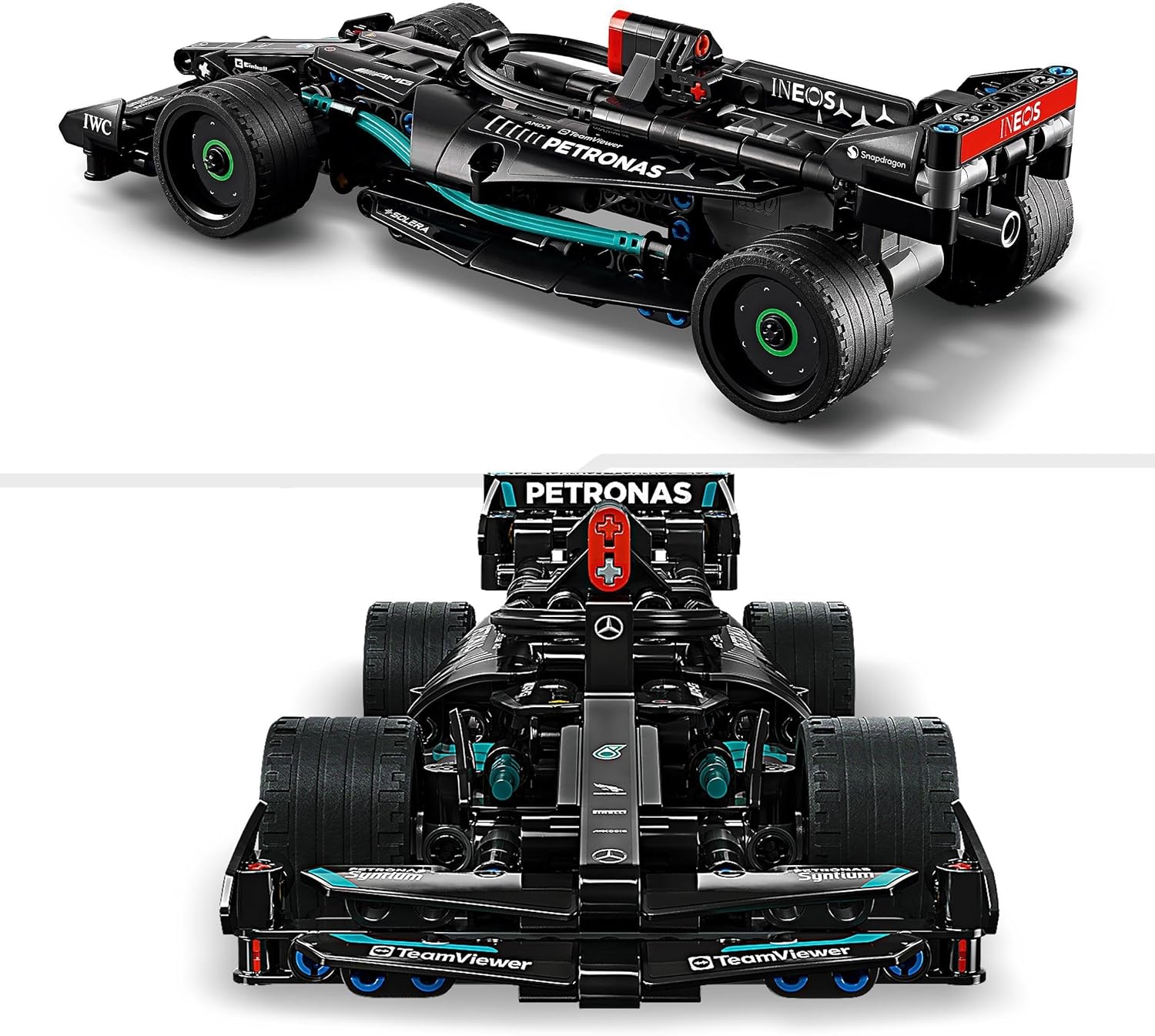 Imagen del producto - LEGO Technic Mercedes-AMG F1 W14 E Performance Pull-Back Coche de Carreras de Fórmula 1 de Juguete para Niños y Niñas de 7 Años o Más, Decoración Dormitorio, Regalo de Cumpleaños 42165