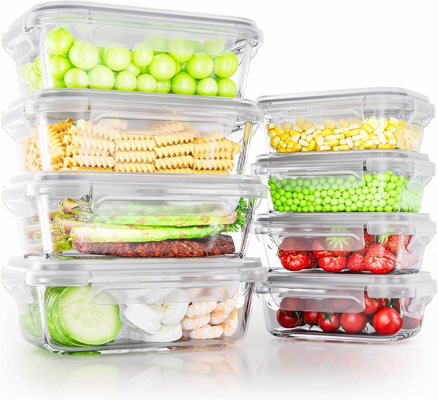 Revisión de los TUSEASY Tapers de Cristal: La Solución Perfecta para Meal Prep Sin BPA