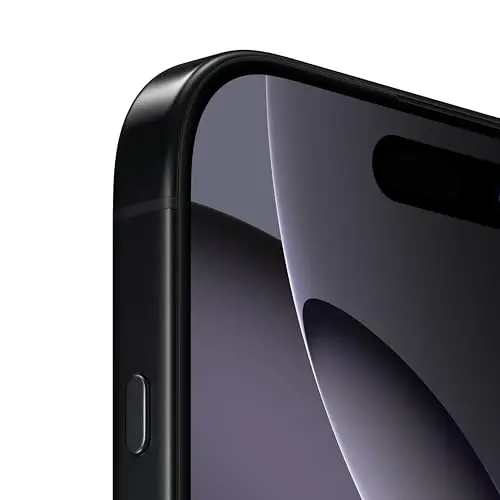 Apple iPhone 16 Pro de 256 GB: Smartphone 5G con Control de Cámara, grabación en 4K a 120 f/s con Dolby Vision y un Gran Salto en autonomía. Compatible con los AirPods; Titanio Negro