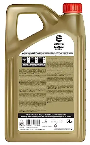 Castrol EDGE 5W-30 LL Aceite de Motor 5L