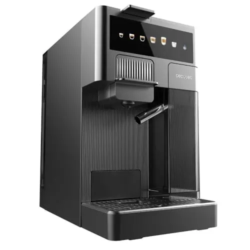 Cecotec Cafetera Cápsulas - Express Compacta con Tanque de Leche FreeStyle Latte. 1350W, 20 Bares, Compatible con Café Molido, Dolce Gusto, Nespresso y K-fee, Depósito 1,6L de Agua y 400ml de Leche