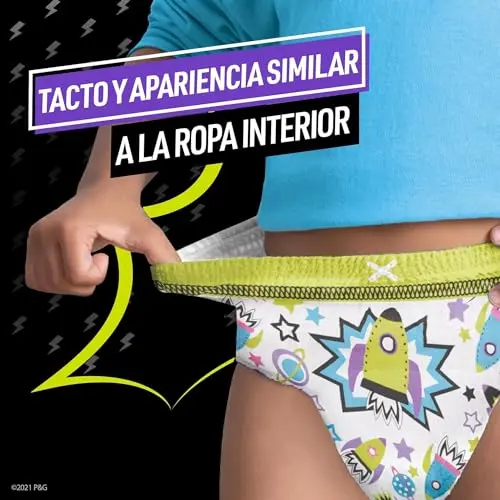 Dodot Ninjamas pañales para Niño 4-7 Años (17-29 kg), 60 Unidades, Pañal con Protección Anti-Fugas Durante la Noche