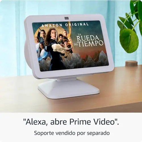 Echo Show 8 (3.ª generación, modelo de 2023) | Pantalla táctil inteligente de alta definición con audio espacial, controlador de Hogar digital y Alexa | Antracita