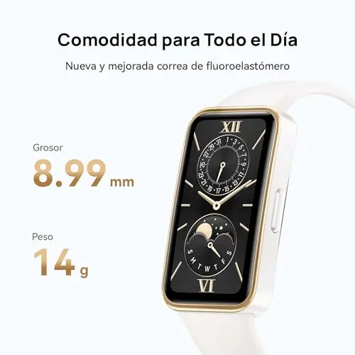 HUAWEI Band 9, 1.47”AMOLED,Larga Duración de 2 semanas, Ajuste de Brillo automático, Mayor precisión de medición,Altamente Compatible,100 Modos de Entrenamiento Diferentes,Negro