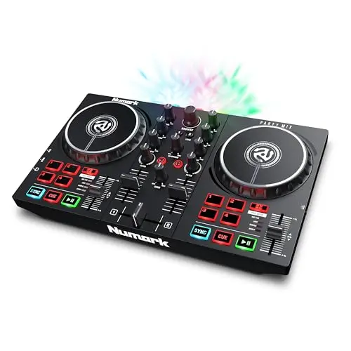 Numark Party Mix II: Controladora DJ con Luces y Serato