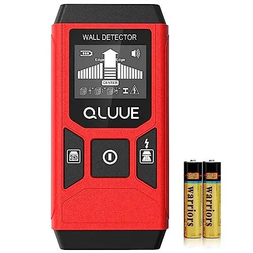 QLUUE 5 en 1: Detector de Pernos con LCD y Alarma