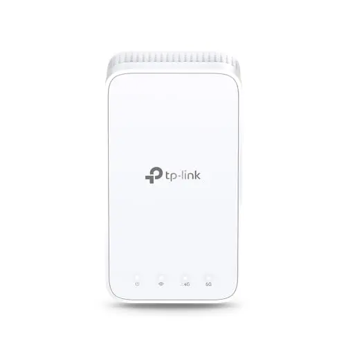 TP-Link RE330 WiFi Repeater, AC1200 Amplifier, Extender up to 120 m2, Powerful Repeater with Ethernet Port, EasyMesh, Compatible with All Internet Boxes