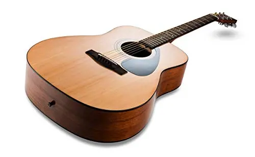 Yamaha F310 Guitarra Acústica – Guitarra Folk 4/4 de madera, 63.4 cm, escala 25 pulgadas, 6 cuerdas metálicas, color Madera natural